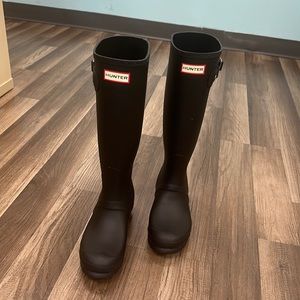Hunter boots size US7